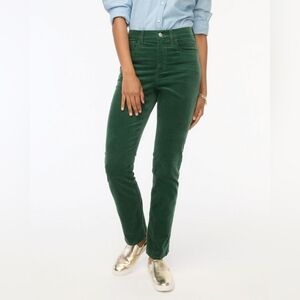 J. Crew Vintage Straight Green Corduroy Pants 26